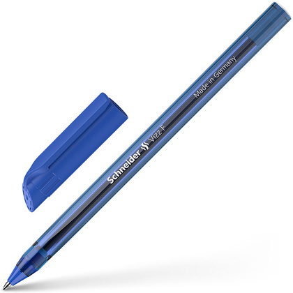 Ручка шариковая "Schneider Vizz F", 0.8мм, синий, стерж. синий