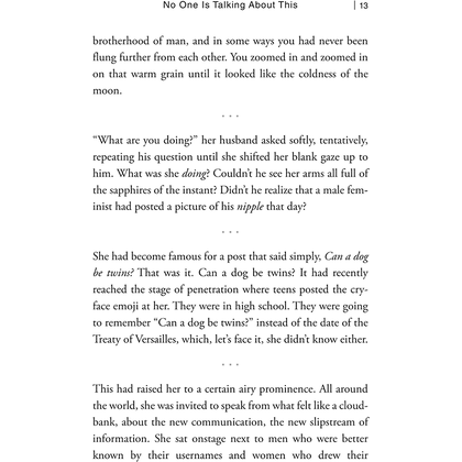 Книга на английском языке "No One Is Talking About This", Patricia Lockwood - 13