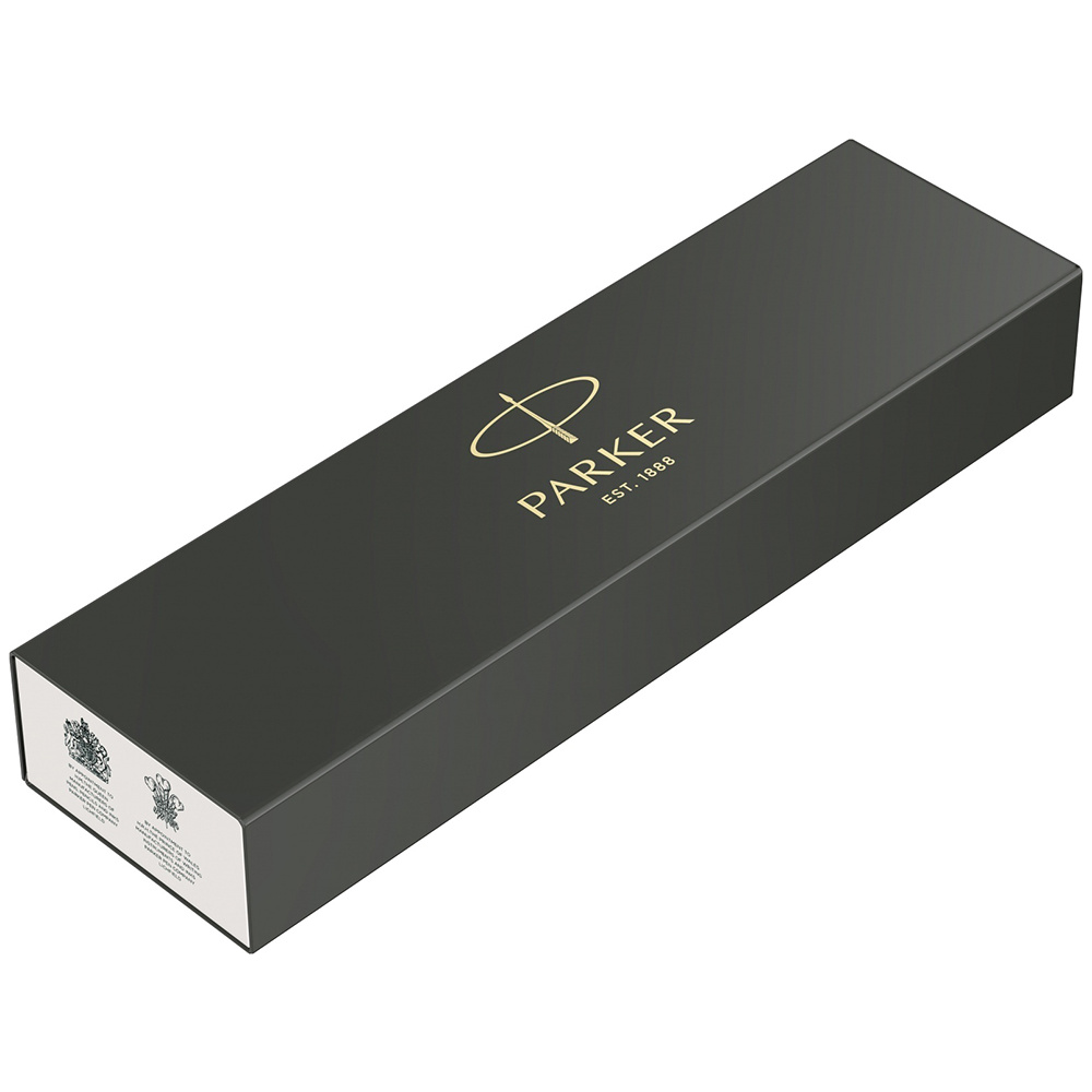 Ручка-роллер Parker "IM Vibrant Rings T315 Marine Blue PVD", 0,5 мм, черный, синий, стерж. черный - 7