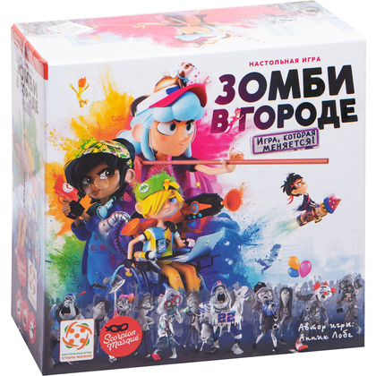 Игра настольная "Зомби в городе" 