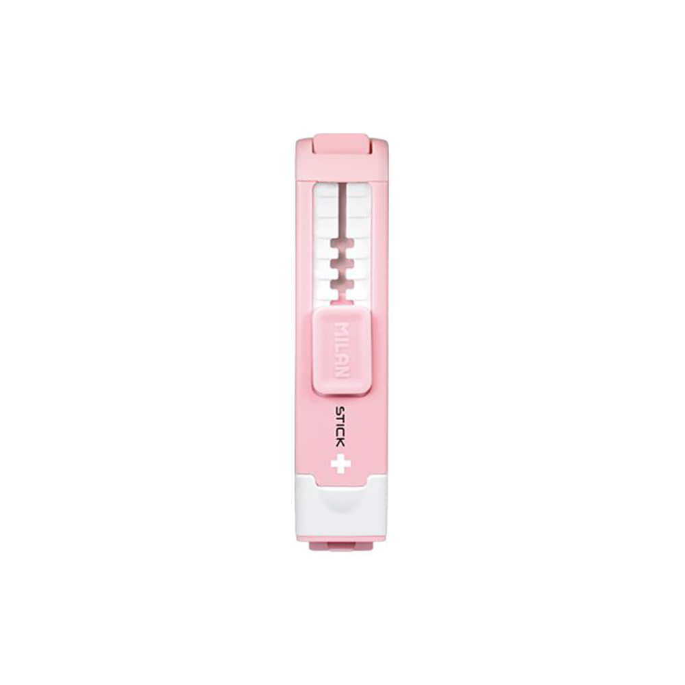 Ластик-точилка Milan "STICK +", розовый - 2