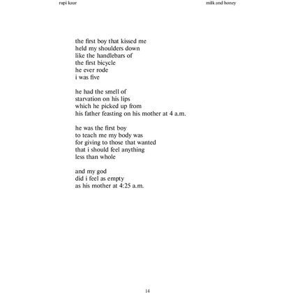 Книга "Milk and Honey. Белые стихи, покорившие мир", Рупи Каур - 6