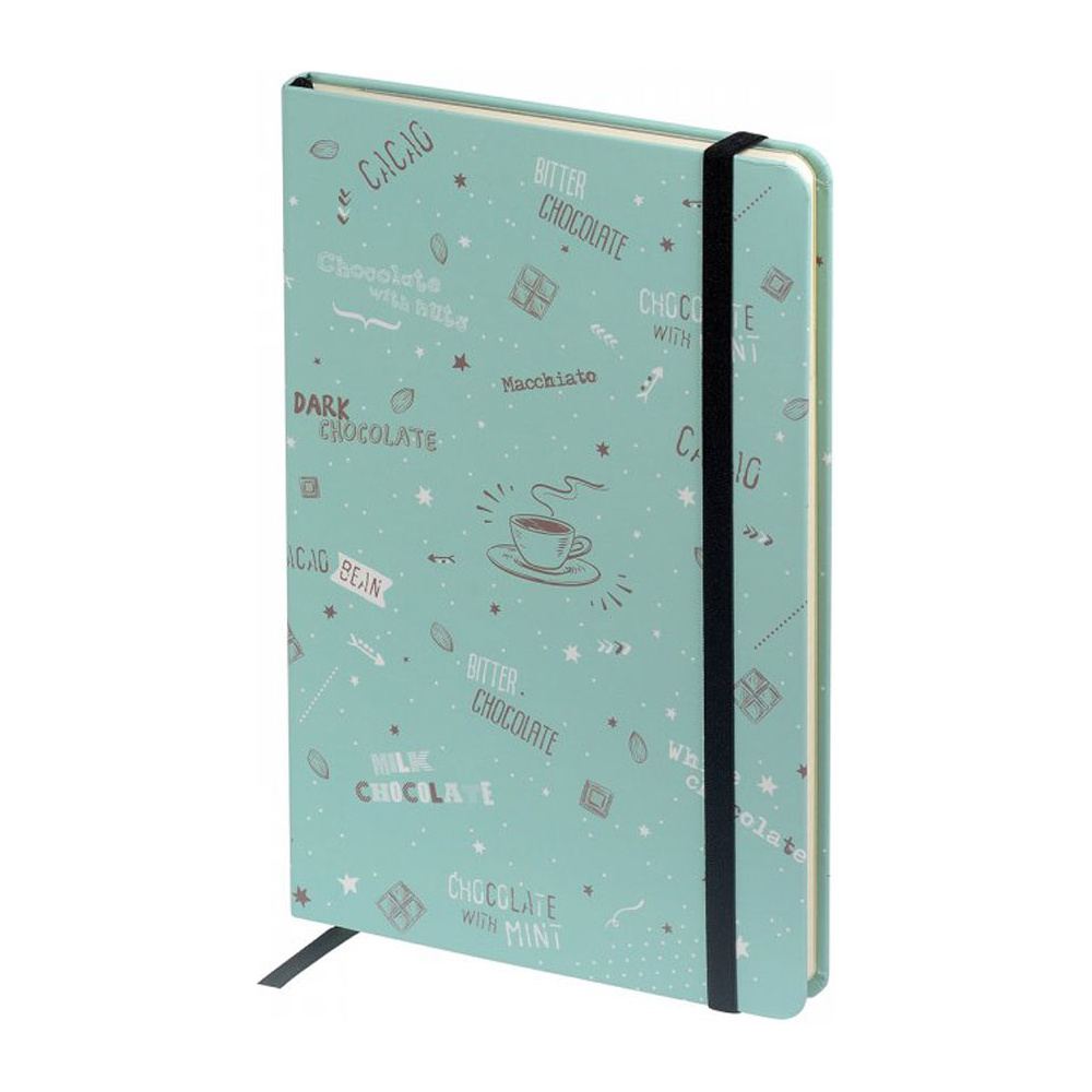 Блокнот "Megapolis Journal. Coffee time", A5, 100 листов, клетка, мятный - 2