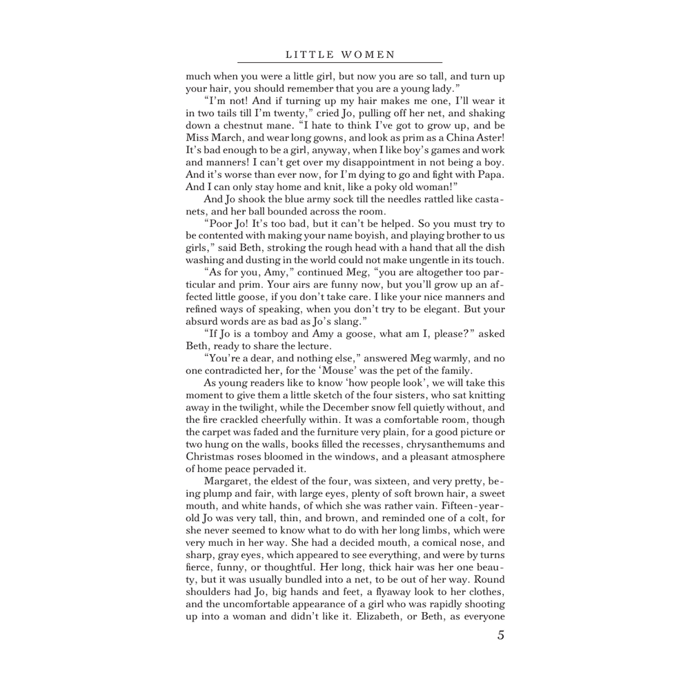 Книга на английском языке "Little Women", Louisa May Alcott - 4
