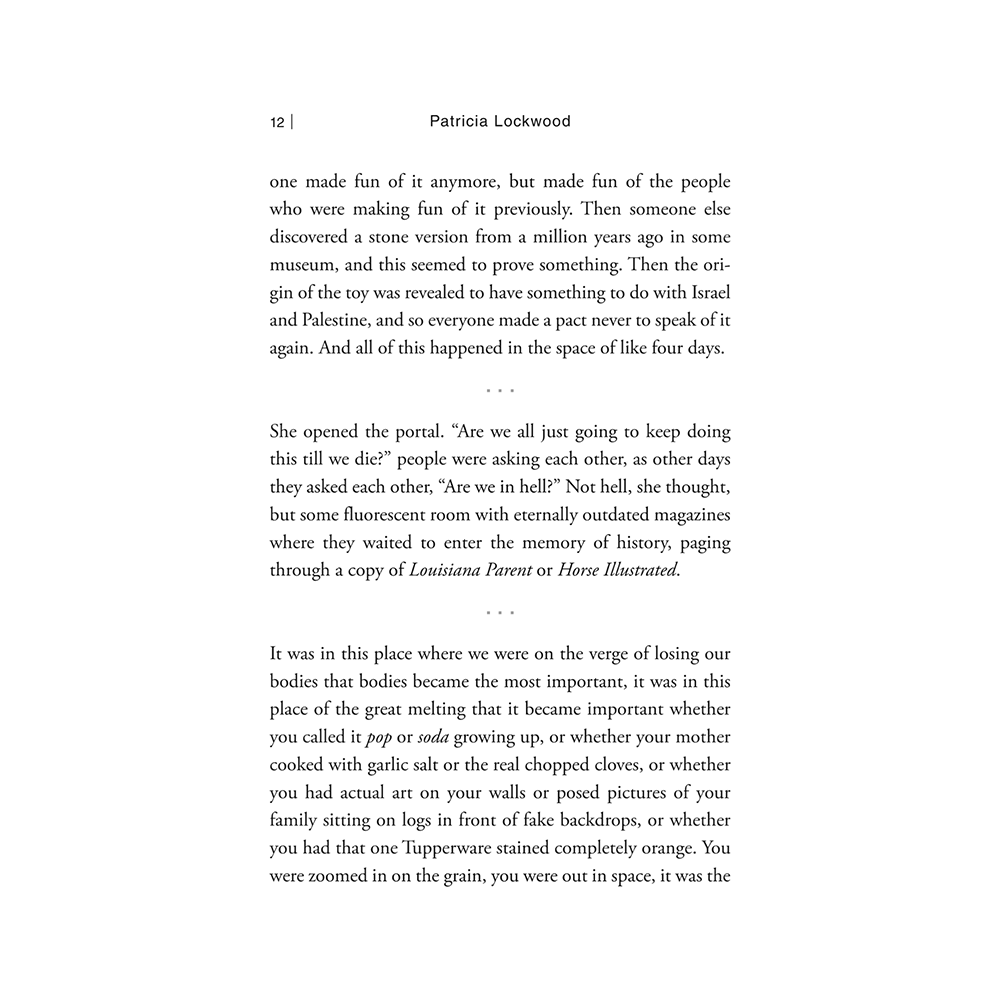 Книга на английском языке "No One Is Talking About This", Patricia Lockwood - 12