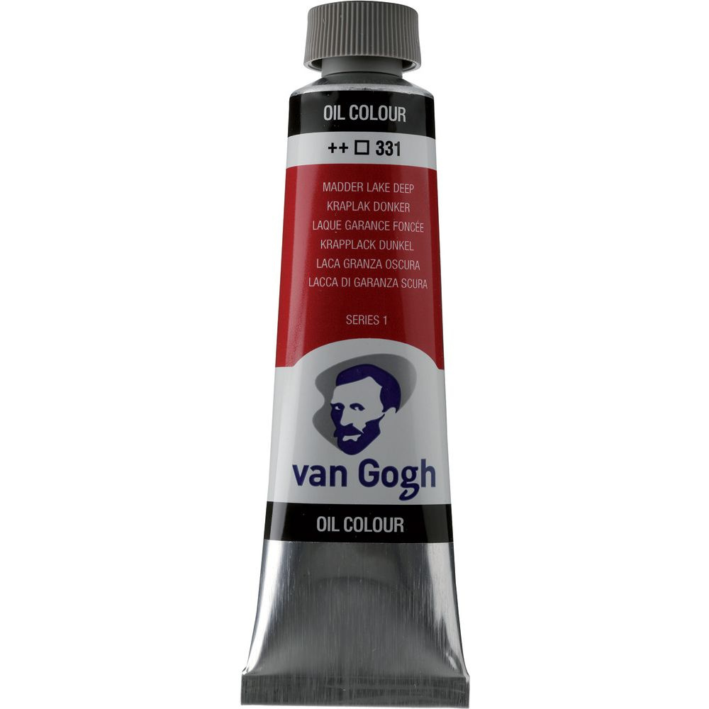 Краски масляные "Van Gogh", 331 краплак темный, 40 мл, туба