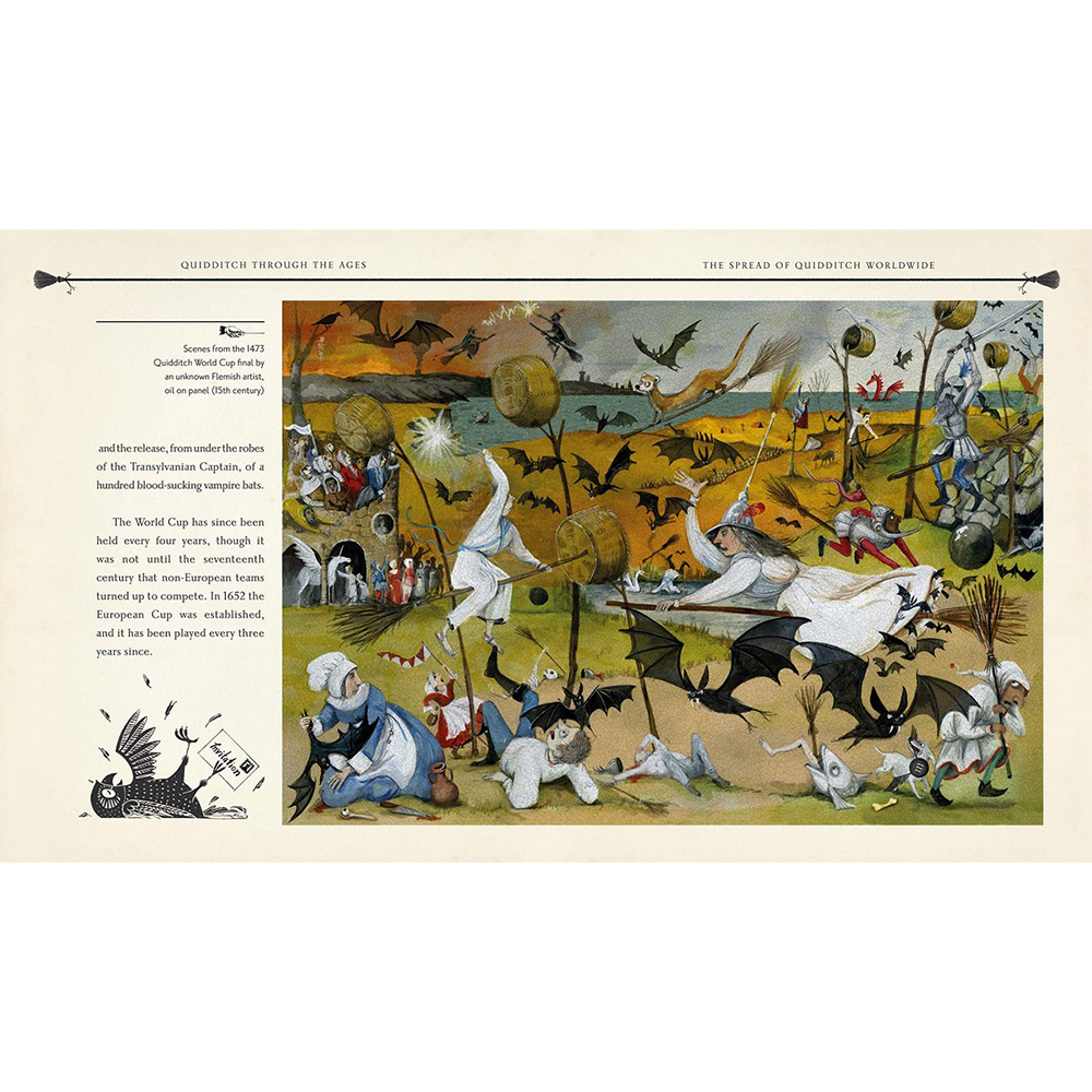 Книга на английском языке "Quidditch Through the Ages –  Illustr. HB", Rowling J.K.  - 6
