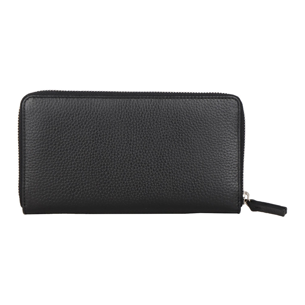 Кошелек "Classics Black", кожа, черный - 4