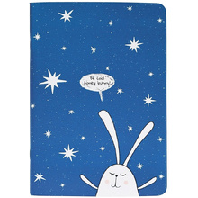 Тетрадь "Bunny синий", А5, 48 листов, клетка, синий