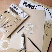 Блок-склейка "Paint'On" Naturel, А3, 250 г/м2, 30 листов