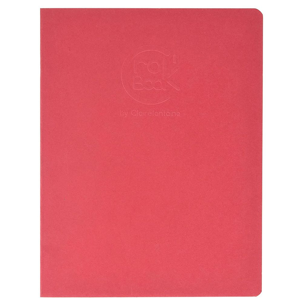 Скетчбук "Crok'Book", 17x22 см, 90 г/м2, 24 листа, красный