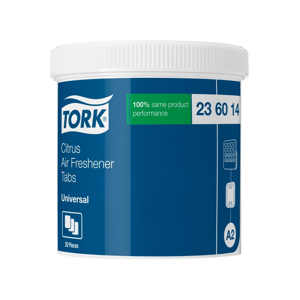 Освежитель воздуха "Tork Premium", твердый, А2, 20 шт/упак, цитрус (236014)