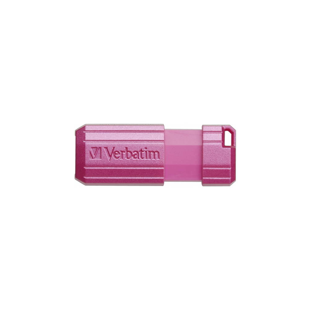 Карта памяти USB Flash 2.0 32 Gb "Pin Stripe" пласт., розовый - 3