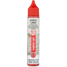 Контур декоративный "EFFECT LINER", 28 мл, 8512 медный жемчужный