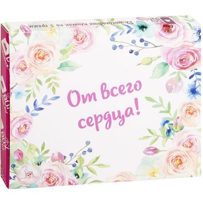 Шоколад молочный "От всего сердца", 60 г