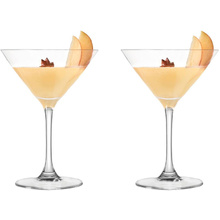Набор бокалов для коктейлей "Gin", стекло, 200 мл, 2 шт/упак, прозрачный