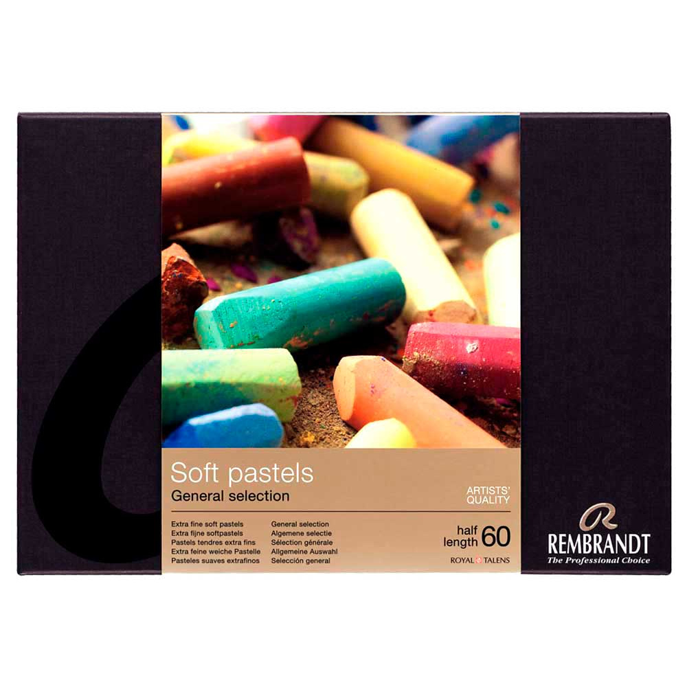 Набор мягкой пастели "Rembrandt Half Pastel" делюкс, 60 цветов - 4