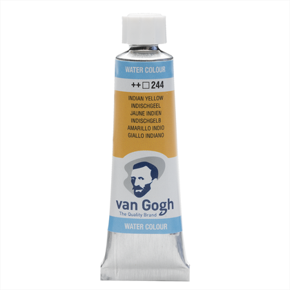 Краски акварельные "Van Gogh", 244 индийский желтый, 10 мл, туба