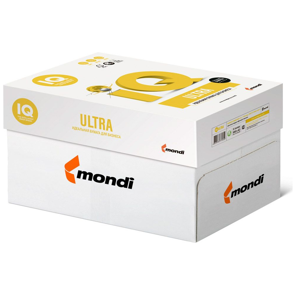 Бумага "IQ Ultra", A3, 500 листов, 80 г/м2 - 2